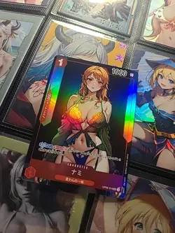🔥Nami One Piece - Goddess Story Holo Doujin ACG Sexy Waifu Card🔥 - Image 1