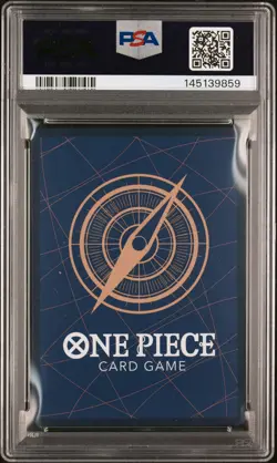 2025 ONE PIECE JPN OP14-THE AZURE SEA'S SEVEN 3RD ANV-GOLD #051 BUGGY PSA 10 - Image 2