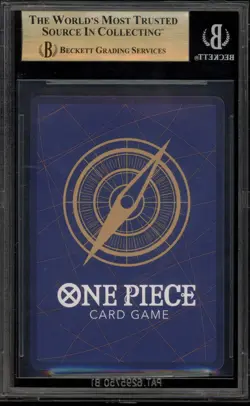 One Piece CCG Buggy Azure Sea's Seven 3rd Anniversary Gold OP09-051 BGS 10 - Image 2
