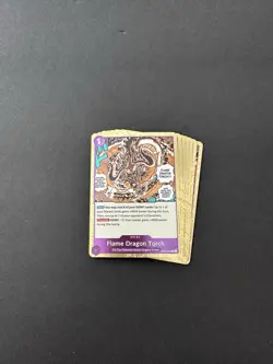 X7 Flame Dragon Torch EB04-040 Rare Event - One Piece The Azure Sea's Seven OP14 - Image 1