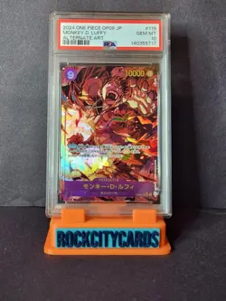 2024 One Piece Monkey.D.Luffy (119) (Alternate Art) JP Japanese OP09-119 PSA 10 - Image 1