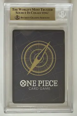 2023 One Piece OP05 MONKEY D. LUFFY 1st Anniversary ST01-012 SR BGS 10 PRISTINE - Image 2