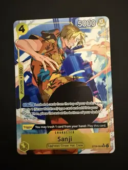 Sanji (Full Art) ST29-004 Starter Deck 29: Egghead Foil - One Piece CCG - Image 1