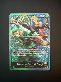 Roronoa Zoro & Sanji ST12-001 Starter Deck 12: Zoro and Sanji Foil - One Piece - Image 1