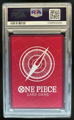 2022 One Piece Romance Dawn Crocodile Alt Art Leader #OP01-062 PSA 9 - Image 2