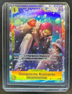 2025 One Piece Legacy Master Donquixote Rosinante Treasure Rare Alt Art #OP12108 - Image 1