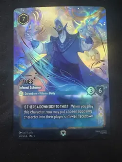 Hades - Infernal Schemer Enchanted 237/204 Reign of Jafar Disney Lorcana - Image 1