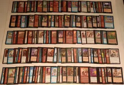 Vintage 1999 MTG Magic the Gathering Mercadian Masques 1000 Card Collection Lot - Image 5
