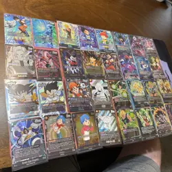 DRAGON BALL SUPER FUSION WORLD 32 CARD LOT! SR,R, L ENGLISH - Image 2
