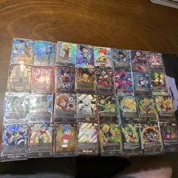 DRAGON BALL SUPER FUSION WORLD 32 CARD LOT! SR,R, L ENGLISH - Image 3