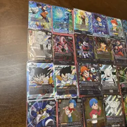 DRAGON BALL SUPER FUSION WORLD 32 CARD LOT! SR,R, L ENGLISH - Image 4