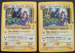 x2 Light Toxtricity Promo SWSH: Sword & Shield Promo Cards 137 NM Anniversary - Image 1