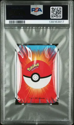 1999 BICYCLE POKEMON MINI PLAYING CARDS BLUE DECK QUEEN OF CLUBS BLASTOISE PSA 9 - Image 2