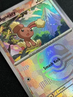 Pokemon TCG Buneary Reverse Holo Master Ball Prismatic Evolutions Card 083/131 - Image 3