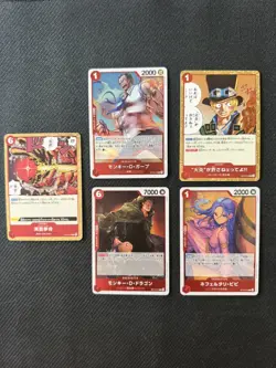 One Piece TCG English 32 R and SR card lot - Image 2