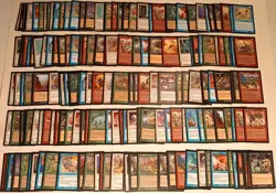Vintage 1999 MTG Magic the Gathering Urza's Legacy 1000 Card Collection Lot - Image 4