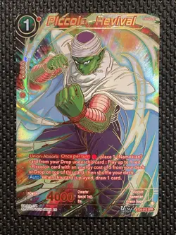 Piccolo Revival BT28-012 SPR Dragon Ball Super Masters Card Prismatic Clash - Image 1
