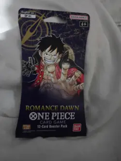 One Piece CCG Romance Dawn Booster Pack Card Game - 12 Cards per Pack, 26... 811039038229 - Image 1