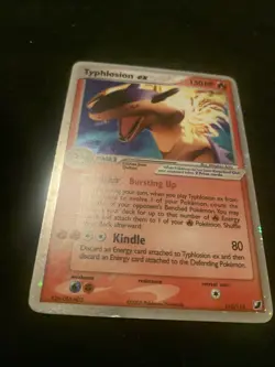 Typhlosion ex 110/115 Unseen Forces 2005 Holo Foil Pokemon TCG Card - Image 4