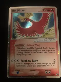 Ho-Oh ex (Holo) 017/017 POP Series 3 Holo Foil Pokemon TCG Card - Image 1