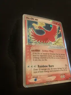 Ho-Oh ex (Holo) 017/017 POP Series 3 Holo Foil Pokemon TCG Card - Image 3
