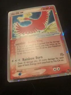 Ho-Oh ex (Holo) 017/017 POP Series 3 Holo Foil Pokemon TCG Card - Image 5