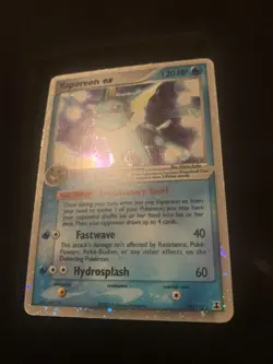 Vaporeon ex 110/113 Delta Species 2005 Holo Foil Rare Pokemon TCG Card - Image 4