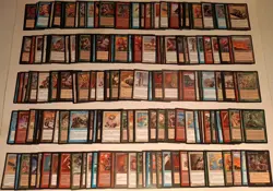 Vintage 1998 MTG Magic the Gathering Urza's Saga 1000 Card Collection Lot - Image 2