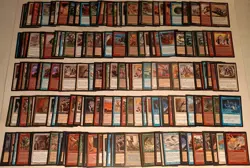 Vintage 1998 MTG Magic the Gathering Urza's Saga 1000 Card Collection Lot - Image 5