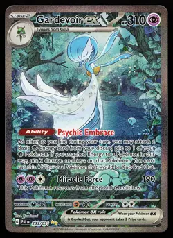 Gardevoir ex 233/091 Holo Special Illustration Rare Paldean Fates Pokemon Card - Image 1