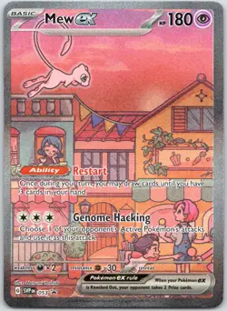 Mew ex 053 - Sv: Scarlet & Violet Black Star Promo Cards - NM Holo - Image 1