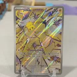 Pokemon TCG Joltik Card 150/142 Stellar Crown Illustration Rare NM Condition - Image 1