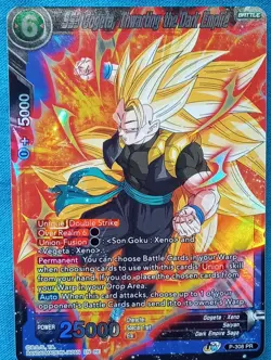 Dragonball Super Cards - SS3 Gogeta, Thwarting the Dark Em - P-308 **Near Mint** - Image 1