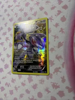 Pokemon Genesect TCG XY119 Black Star Promo Holo Foil Full Art Card - Image 1