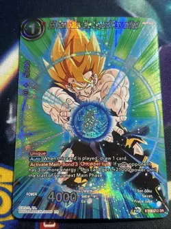 SS Son Goku the Legend Personified Alt Art Foil Dragon Ball Super Card Game | NM - Image 1