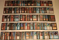 Vintage 1995 MTG Magic the Gathering Homelands 950 Card Collection Lot - Image 3