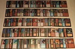 Vintage 1995 MTG Magic the Gathering Homelands 950 Card Collection Lot - Image 4