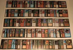 Vintage 1995 MTG Magic the Gathering Homelands 950 Card Collection Lot - Image 5