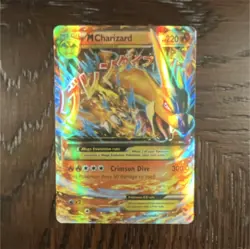 Pokemon TCG Charizard EX 12/106 Flashfire Full Art Ultra Rare Holo Card English - Image 2