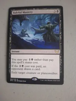 MTG Baleful Mastery - Strixhaven NM - Image 1