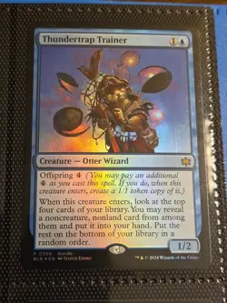 Thundertrap Trainer FOIL X1 BLB MTG Bloomburrow B1 - Image 1