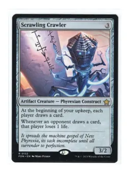 Scrawling Crawler | Regular | NM | MTG | 0132 | Rare | FDN - Foundations - Image 1