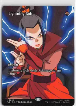 Avatar: The Last Airbender: Eternal-Legal M 32 Lightning Bolt (Borderless) - Image 1