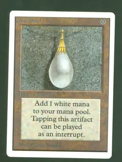 MOX PEARL and HOLY ARMOR 1993 UNLIMITED Magic the Gathering Moderate Play - Image 3