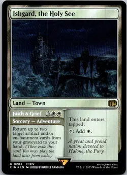 Ishgard, the Holy See R FINAL FANTASY 283 NM Foil - Image 1