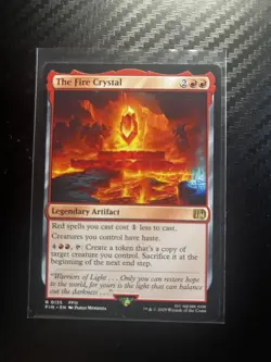 [1x] The Fire Crystal Near Mint, English Final Fantasy MTG Magic - Image 1