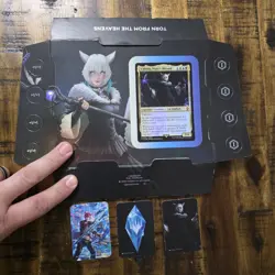MTG Final Fantasy Scions & Spellcraft CMDR Deck Insert Only - Image 1