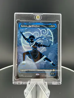 Katara the Fearless (Borderless) (Neon Ink Foil) Avatar: The Last Airbender Foil - Image 1