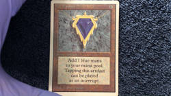 MOX SAPPHIRE and CIRCLE OF PROTECTION: BLUE 1993 UNLIMITED Magic the Gathering - Image 2