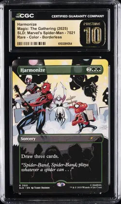 2025 MAGIC: THE GATHERING #7021 HARMONIZE CGC 10 PRISTINE - Image 1